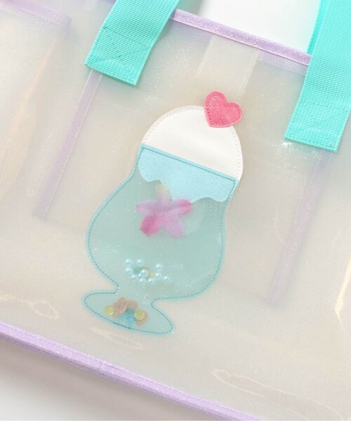 apres les cours（アプレレクール）の「モチーフスイムバッグ（スイムグッズ・キッズ・アイボリー/グレー/ピンク・FREE）」の19枚目の写真