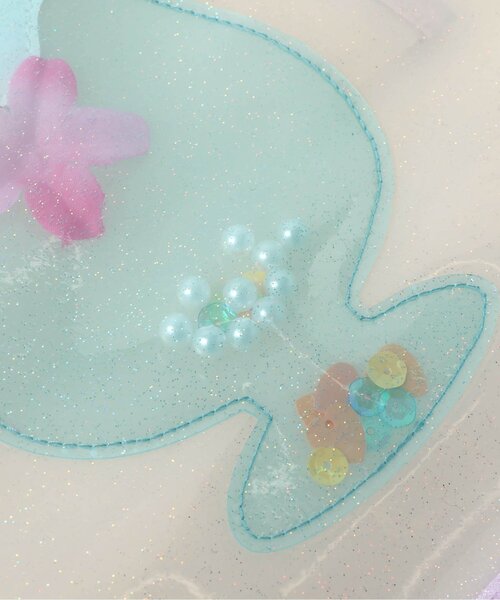 apres les cours（アプレレクール）の「モチーフスイムバッグ（スイムグッズ・キッズ・アイボリー/グレー/ピンク・FREE）」の20枚目の写真