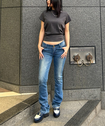 PULP/417EDIFICE（パルプフォーワンセブンエディフィス）の「【VALLAD / バラッド × LONER】 ファニースティッチ ジーンズ（デニムパンツ）」