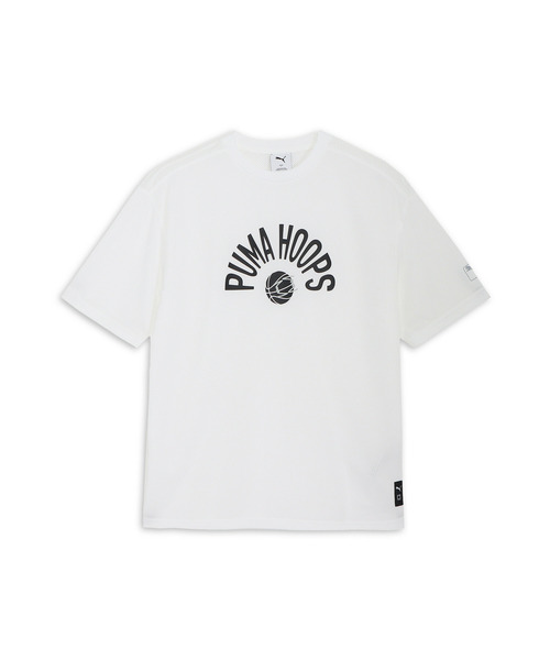PUMA（プーマ）の「PUMA プーマ ユニセックス バスケットボール グラフィック ボール 半袖 Tシ（Tシャツ/カットソー・メンズ・ホワイト/ピンク系その他2/ブラック・LARGE/MEDIUM/SMALL/X-LARGE/XX-LARGE）」の6枚目の写真