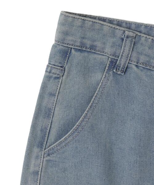 WOND（ウォンド）の「WOND/ワイドカーゴデニム（デニムパンツ・レディース・ライトインディゴブルー・MEDIUM/SMALL）」の11枚目の写真