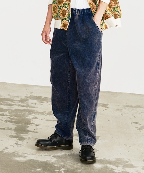 セール】Revo. ケミカルウォッシュ加工 コーデュロイ テーパード