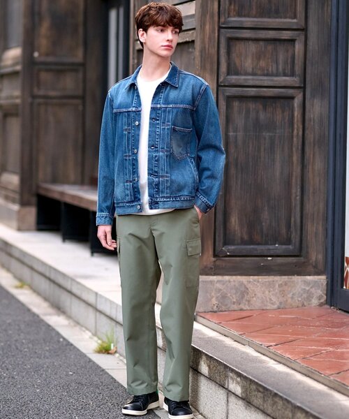 DRESSTERIOR（ドレステリア）の「ファーストモデル ユーズドデニムGジャン（デニムジャケット・メンズ・ライトブルー・90/91/92）」の9枚目の写真