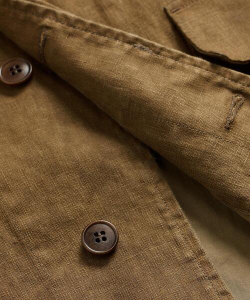 RRL（ダブル アール エル）の「ボンデッド リネン ウォーキング コート