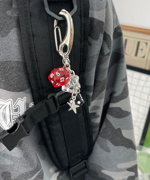 WEGO（ウィゴー）の「WEGO/ダイスモチーフセットキーホルダー（キーホルダー・レディース・その他5/その他3/その他2/その他1/その他4・FREE）」の2枚目の写真