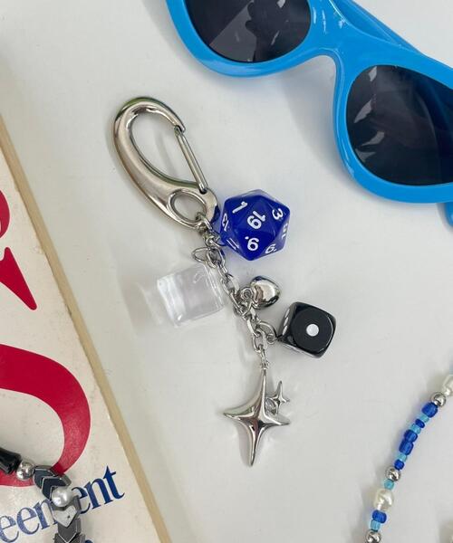 WEGO（ウィゴー）の「WEGO/ダイスモチーフセットキーホルダー（キーホルダー・レディース・その他5/その他3/その他2/その他1/その他4・FREE）」の3枚目の写真