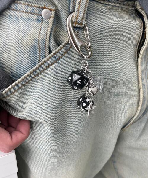 WEGO（ウィゴー）の「WEGO/ダイスモチーフセットキーホルダー（キーホルダー・レディース・その他5/その他3/その他2/その他1/その他4・FREE）」の7枚目の写真