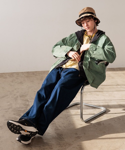 VLANK(ブランク)の「【VLANK(ブランク)】別注アウトドアハット(ハット・メンズ・ナチュラル/ブラック・FREE)」の10枚目の写真