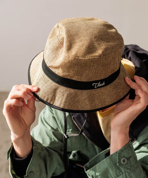 VLANK(ブランク)の「【VLANK(ブランク)】別注アウトドアハット(ハット・メンズ・ナチュラル/ブラック・FREE)」の7枚目の写真