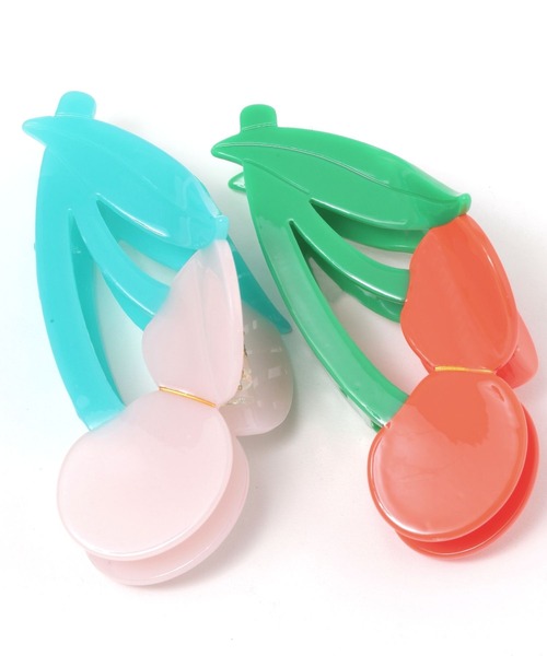 repipi armario（レピピ アルマリオ）の「チェリーバンス（ヘアゴム・キッズ・レッド/ピンク・FREE）」の8枚目の写真