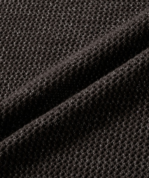 VELNUS(ベルナス)の「【VELNUS】Watermark knitting loose short sleeve lame summer knit/透かし編みルーズ半袖ラメサマーニット(Tシャツ/カットソー・メンズ・ホワイト/ブルー/ブラック/ブラウン/ボルドー・S/M/L)」の21枚目の写真