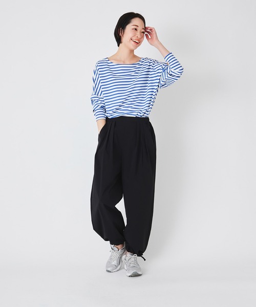 ever closet(エバークローゼット)の「パラシュートパンツ(その他パンツ・レディース・ブラック/ホワイト・F)」の10枚目の写真
