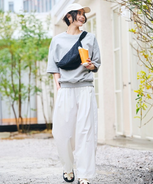 ever closet(エバークローゼット)の「パラシュートパンツ(その他パンツ・レディース・ブラック/ホワイト・F)」の5枚目の写真