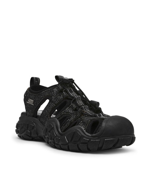 STEVE MADDEN(スティーブマデン)の「スポーツサンダル/S.MADDEN MIDNITE-VS(サンダル・レディース・ブラック/シルバー・23.0cm/24.5cm/24.0cm/23.5-24/23.5cm/22.5cm)」の5枚目の写真