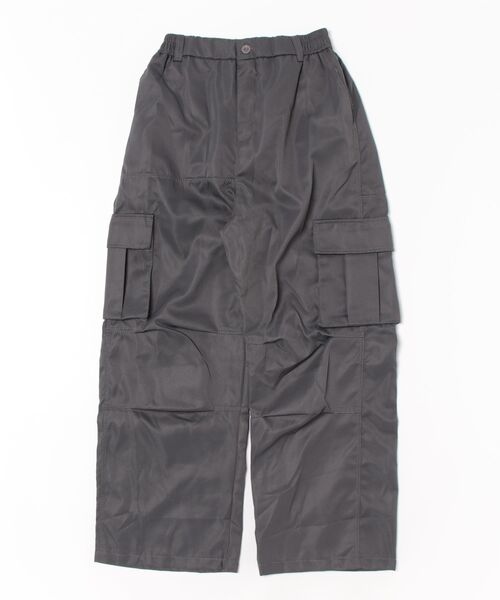 NEW GENTLEMAN（ニュージェントルマン）の「ラングレー ワイドストレート カーゴパンツ（カーゴパンツ・メンズ・ダークグレー/オリーブ・M/S/L）」の15枚目の写真