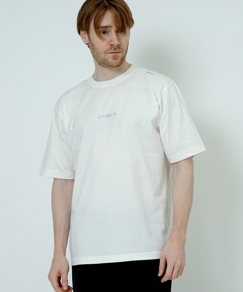 THE MILES(ザ マイルズ)の「GYMTEC 綿100%スーパーコーマ糸 ワークアウト半袖Tシャツ(Tシャツ/カットソー・メンズ・ホワイト/ブラック/ライトグレー・MEDIUM/LARGE/X-LARGE)」の19枚目の写真