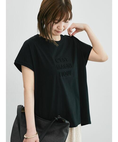 セール】エンボスロゴTシャツ（Tシャツ/カットソー