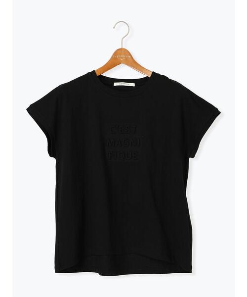 セール】エンボスロゴTシャツ（Tシャツ/カットソー
