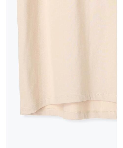 Lugnoncure（ルノンキュール）の「エンボスロゴTシャツ（Tシャツ/カットソー・レディース・ブラック/オフホワイト/ブルー/ベージュ・F）」の19枚目の写真