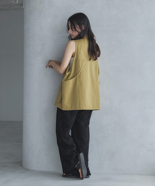 feepur（フェピュール）の「【TALLサイズあり】レースパンツ（その他パンツ・レディース・ブラック/オフホワイト・SMALL/MEDIUM/TALL）」の16枚目の写真