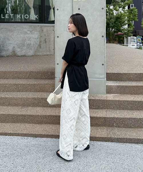 TALLサイズあり】レースパンツ（その他パンツ）｜feepur