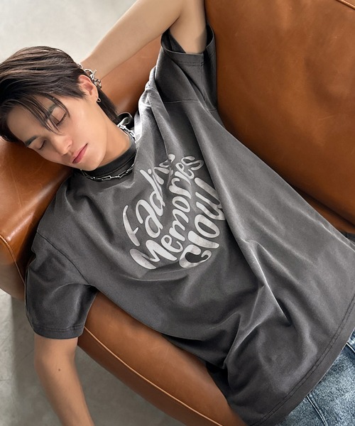 Classical Origin(クラシカルオリジン)の「ピグメント加工マットグラフィック柄Tシャツ / Pigment-Washed Matte Graphic T-Shirt(Tシャツ/カットソー・メンズ・その他2/その他4/その他1/その他3・SMALL/LARGE/MEDIUM)」の14枚目の写真