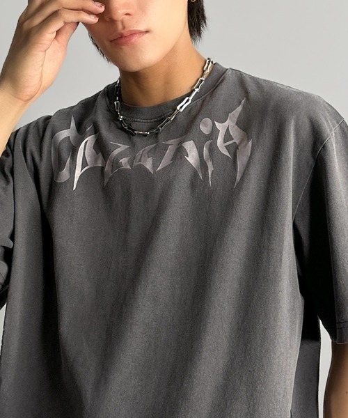Classical Origin(クラシカルオリジン)の「ピグメント加工マットグラフィック柄Tシャツ / Pigment-Washed Matte Graphic T-Shirt(Tシャツ/カットソー・メンズ・その他2/その他4/その他1/その他3・SMALL/LARGE/MEDIUM)」の17枚目の写真