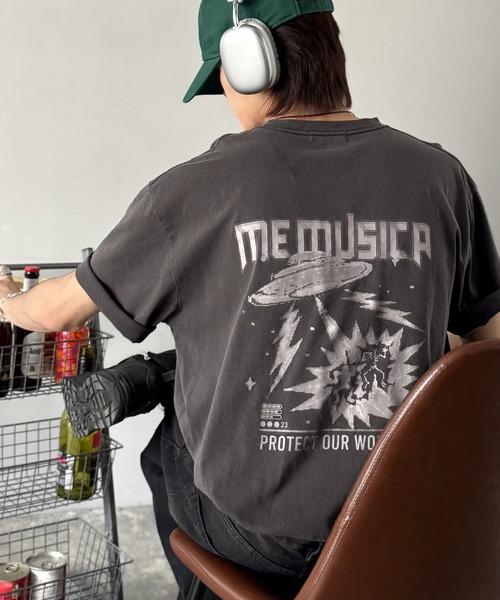 Classical Origin(クラシカルオリジン)の「ピグメント加工マットグラフィック柄Tシャツ / Pigment-Washed Matte Graphic T-Shirt(Tシャツ/カットソー・メンズ・その他2/その他4/その他1/その他3・SMALL/LARGE/MEDIUM)」の18枚目の写真
