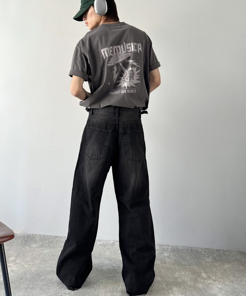 Classical Origin(クラシカルオリジン)の「ピグメント加工マットグラフィック柄Tシャツ / Pigment-Washed Matte Graphic T-Shirt(Tシャツ/カットソー・メンズ・その他2/その他4/その他1/その他3・SMALL/LARGE/MEDIUM)」の19枚目の写真