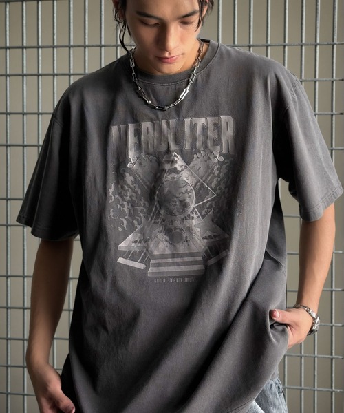 Classical Origin(クラシカルオリジン)の「ピグメント加工マットグラフィック柄Tシャツ / Pigment-Washed Matte Graphic T-Shirt(Tシャツ/カットソー・メンズ・その他2/その他4/その他1/その他3・SMALL/LARGE/MEDIUM)」の20枚目の写真