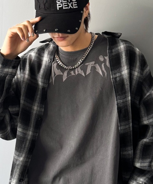 Classical Origin(クラシカルオリジン)の「ピグメント加工マットグラフィック柄Tシャツ / Pigment-Washed Matte Graphic T-Shirt(Tシャツ/カットソー・メンズ・その他2/その他4/その他1/その他3・SMALL/LARGE/MEDIUM)」の22枚目の写真