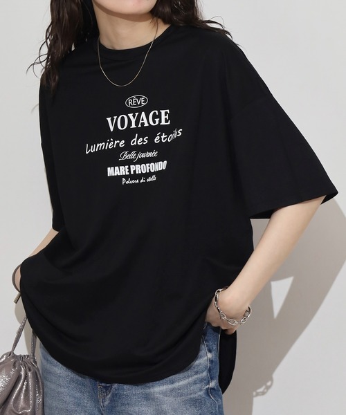 mitis(ミティス)の「mitis 冷感カノコ プリントTシャツ(Tシャツ/カットソー・レディース・ホワイト×ブラック/ホワイト×グリーン/ホワイト系その他・M)」の3枚目の写真