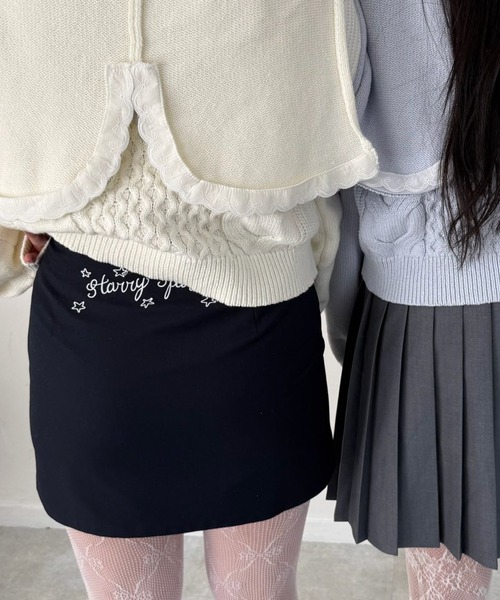 スカート INSTANTFUNK X DEARDAHLIA Romance and funk skirt 5BNY677 INSTANTFUNK X DEARDAHLIA Romance and funk skirt 5BNY677 スカート