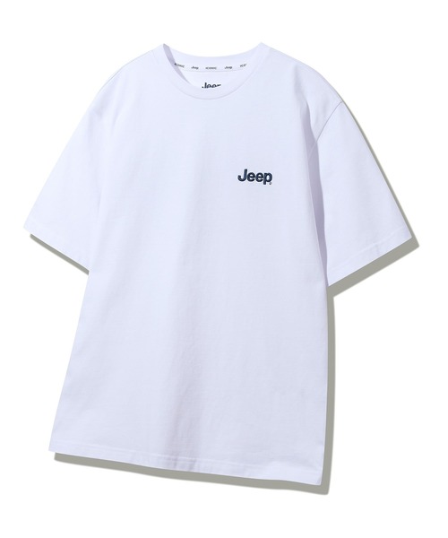 JEEP(ジープ)の「【日本未発売/WEB限定】JEEP(ジープ)/グラフィック バックロゴ ロゴ刺繍 半袖 Tシャツ/M-Logo graphic t-shirt(Tシャツ/カットソー・レディース・ブラック/アイボリー/グリーン/レッド/ホワイト/ライトパープル/ミント/グレー/ブラック系その他/ホワイト系その他・S/M/L/XL)」の15枚目の写真