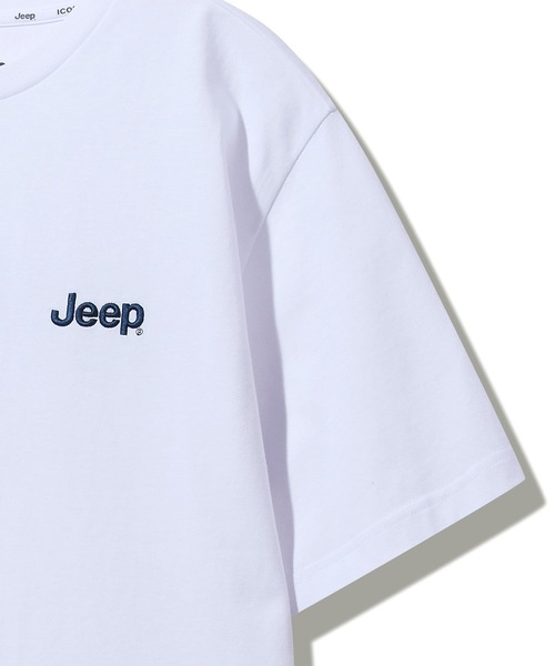 JEEP(ジープ)の「【日本未発売/WEB限定】JEEP(ジープ)/グラフィック バックロゴ ロゴ刺繍 半袖 Tシャツ/M-Logo graphic t-shirt(Tシャツ/カットソー・レディース・ブラック/アイボリー/グリーン/レッド/ホワイト/ライトパープル/ミント/グレー/ブラック系その他/ホワイト系その他・S/M/L/XL)」の16枚目の写真