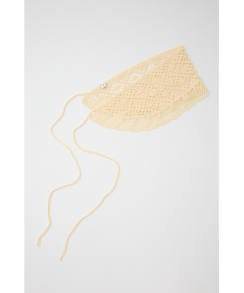 LAGUA GEM（ラグアジェム）の「CROCHET WRAP ベルト（ベルト・レディース・アイボリー/ブラック・FREE）」の12枚目の写真