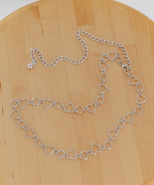 GLOBAL WORK(グローバルワーク)の「アソートチェーンベルト/327958(ベルト・キッズ・シルバー系/シルバー系1・FREE)」の1枚目の写真