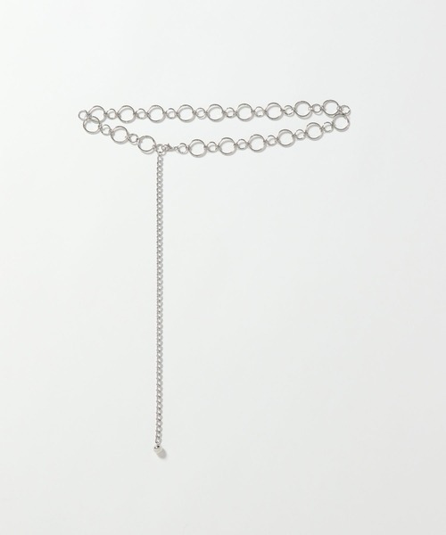 GLOBAL WORK(グローバルワーク)の「アソートチェーンベルト/327958(ベルト・キッズ・シルバー系/シルバー系1・FREE)」の4枚目の写真