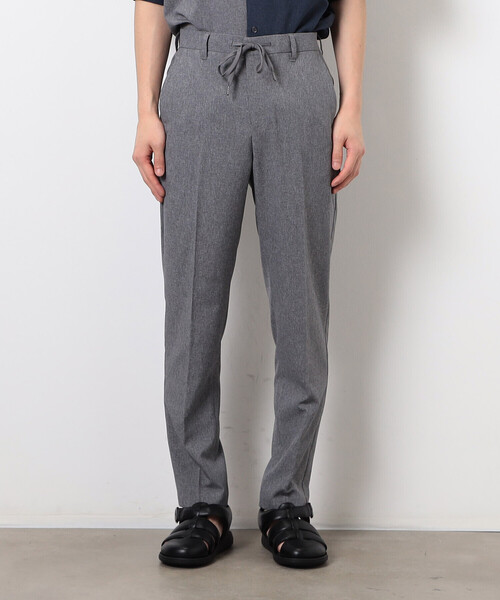 COMME CA ISM（コムサイズム）の「【セットアップ対応】ライトウエイト ポリエステル テーパードスラックス（スラックス・メンズ・ブラック/グレー/ネイビー/ベージュ・SMALL/MEDIUM/LARGE）」の17枚目の写真