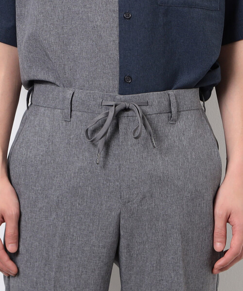 COMME CA ISM（コムサイズム）の「【セットアップ対応】ライトウエイト ポリエステル テーパードスラックス（スラックス・メンズ・ブラック/グレー/ネイビー/ベージュ・SMALL/MEDIUM/LARGE）」の19枚目の写真