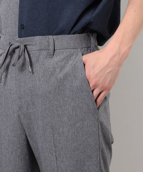 COMME CA ISM（コムサイズム）の「【セットアップ対応】ライトウエイト ポリエステル テーパードスラックス（スラックス・メンズ・ブラック/グレー/ネイビー/ベージュ・SMALL/MEDIUM/LARGE）」の11枚目の写真