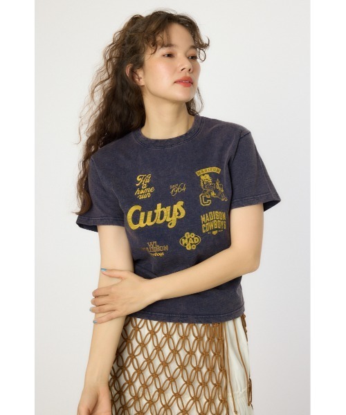 RODEO CROWNS WIDE BOWL(ロデオクラウンズワイドボウル)の「WMC Tシャツ(Tシャツ/カットソー・レディース・レッド/ネイビー/サックスブルー/オフホワイト・FREE)」の5枚目の写真