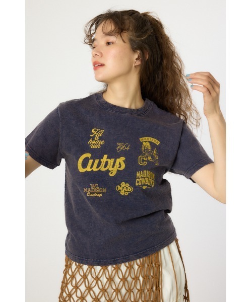 RODEO CROWNS WIDE BOWL(ロデオクラウンズワイドボウル)の「WMC Tシャツ(Tシャツ/カットソー・レディース・レッド/ネイビー/サックスブルー/オフホワイト・FREE)」の6枚目の写真