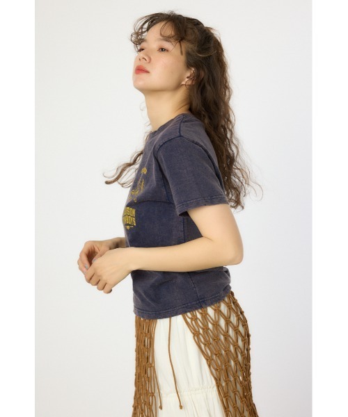 RODEO CROWNS WIDE BOWL(ロデオクラウンズワイドボウル)の「WMC Tシャツ(Tシャツ/カットソー・レディース・レッド/ネイビー/サックスブルー/オフホワイト・FREE)」の7枚目の写真