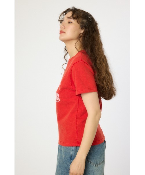 RODEO CROWNS WIDE BOWL(ロデオクラウンズワイドボウル)の「WMC Tシャツ(Tシャツ/カットソー・レディース・レッド/ネイビー/サックスブルー/オフホワイト・FREE)」の13枚目の写真