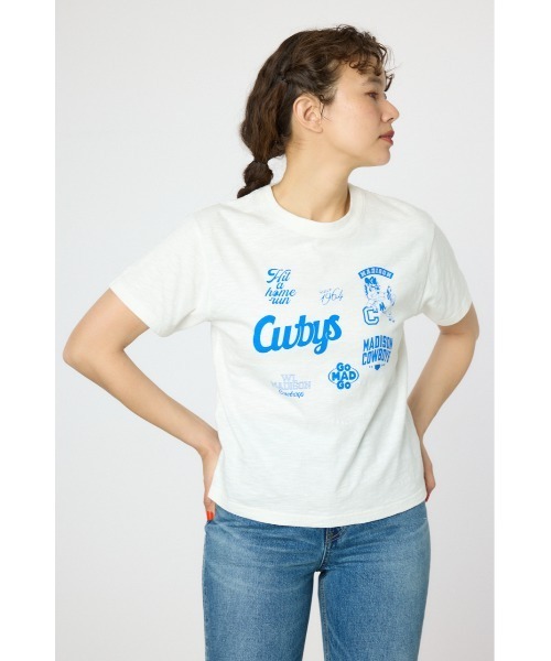 RODEO CROWNS WIDE BOWL(ロデオクラウンズワイドボウル)の「WMC Tシャツ(Tシャツ/カットソー・レディース・レッド/ネイビー/サックスブルー/オフホワイト・FREE)」の22枚目の写真