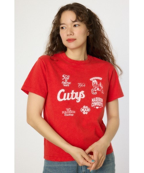 RODEO CROWNS WIDE BOWL(ロデオクラウンズワイドボウル)の「WMC Tシャツ(Tシャツ/カットソー・レディース・レッド/ネイビー/サックスブルー/オフホワイト・FREE)」の11枚目の写真