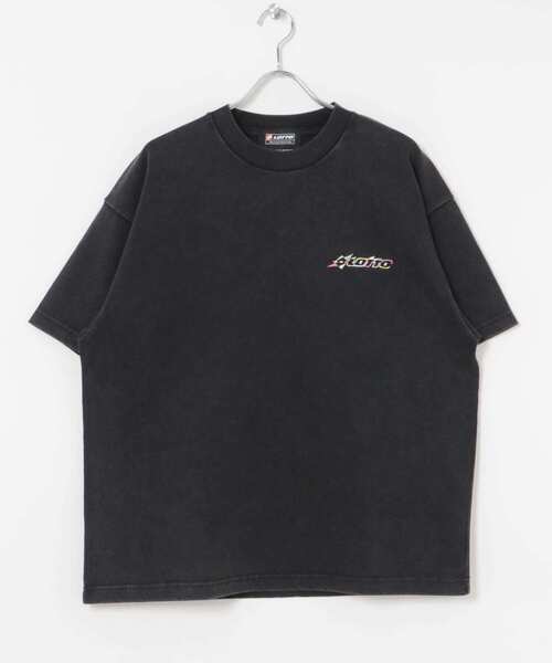 Tシャツ・カットソー Logo Motif T-Shirt セール】LOTTO GEOMETRIC LOGO T-SHIRTS（Tシャツ/カットソー