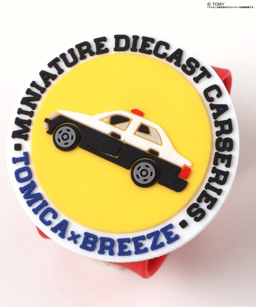 BREEZE(ブリーズ)の「TOMICA×BREEZE クルっと虫よけバンド(アウトドアグッズ・キッズ・レッド/ブルー・FREE)」の7枚目の写真