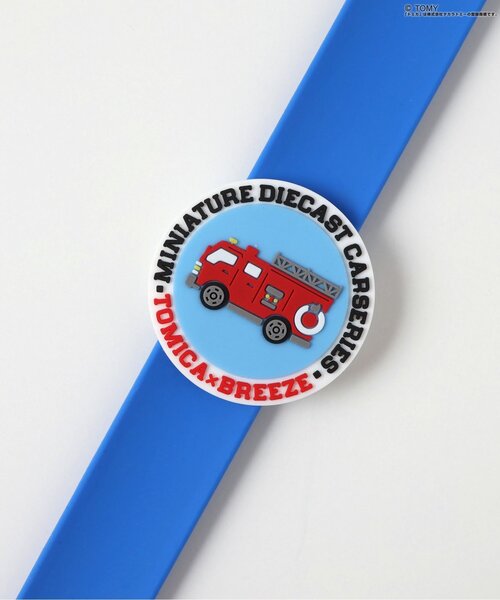 BREEZE(ブリーズ)の「TOMICA×BREEZE クルっと虫よけバンド(アウトドアグッズ・キッズ・レッド/ブルー・FREE)」の9枚目の写真